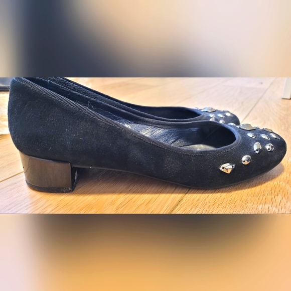 Bravo browns block heels with silver studs. Size 39 - Picture 2 of 5